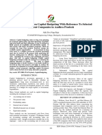 An Empirical Study On Capital Budgeting With Reference To Selected Cement Companies in Andhra Pradesh