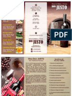 Vinos Don Justo Plegable PDF