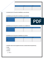 Identifica Cada Una de Las Siguientes Fracciones, Anotando Dentro Del Paréntesis