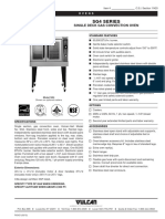 Sg4 Series: Single Deck Gas Convection Oven