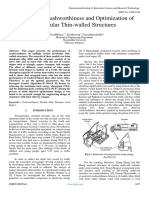 Analysis of Crashworthiness and Optimization of Bi-Tubular Thin-Walled Structures