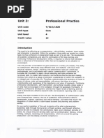 Unit 3 - Professional Practice PDF