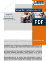 Pedagogía Especializada