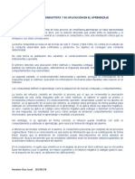 El Enfoque Conductista y Su Aplicación en El Aprendizaje