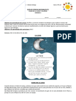 Ciencias 3°B Guía 3 Fases de La Luna y Eclipses Unidad 2