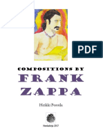 Compositions by Frank Zappa