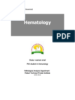 Hematology: Shukur Wasman Smail PHD Student in Immunology