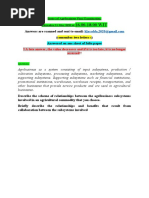 Basics of Agribusiness Final Examination