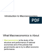 Introduction To Macroeconomics