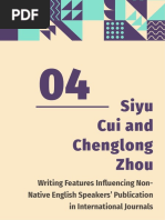 Siyu Cui and Chenglong Zhou