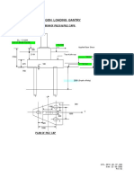 Rail Wagon Loading Gantry: Design of Piles & Pile Caps