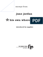 His Own Where: June Jordan