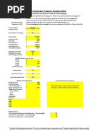 Investment Property Analysis Sheet: Provided by Joe Massey of Castle & Cooke Mortgage