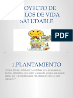 Proyecto de Estilos de Vida Saludable