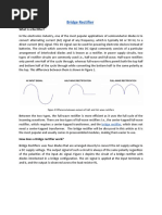 Bridge Rectifier: What Is A Rectifier?