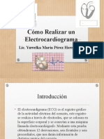 Cómo Realizar Un Electrocardiograma