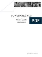 Powerware 9125 Guide