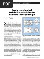 Hydrocarbon Processing Article Turbomachinery Reliability