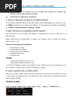 Unidad 2 - Actividad 2 - Entidades, Atributos y Relación.