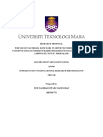 Research Proposal