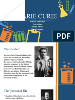 MARIE CURIE Mas Que Definitiva