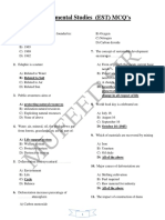 EST Board MCQ 2017