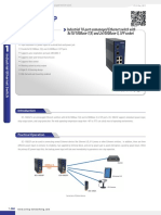 IES-1082GP: Industrial 10-Port Unmanaged Ethernet Switch With 8x10/100Base-T (X) and 2x1000Base-X, SFP Socket