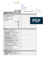 SoBo - Site Inspection Checklist