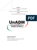 Internacionalización Del Derecho en Su Ámbito Público: Módulo 14