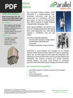 CWS-3050 Multi-G: Multi-Technology (3G, 4G) Multi-Carrier Base Station With Integrated Flexible Backhaul