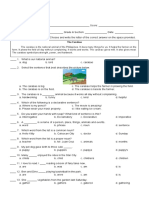 Diagnostic Test-English