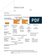 Topic Communication Principles No. of Hours: Mode of Delivery