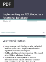 Implementing An REA Data Model in A Relational Database