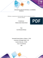 Políticas y Programas de Atención Integral A La Primera Infancia 2