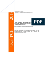 Teste Apercetivo de Roberts para Crianças (RATC) - Estudo de Validação Com Crianças e Adolescentes em Acolhimento Residencial