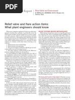 Relief Valve and Flare Action Items - What Plant Engineers Should Know