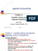 Chapter 6 Variable Absortion Cost STD