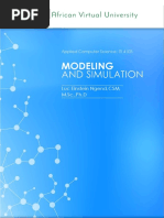 Learning Book - Modeling and Simulation