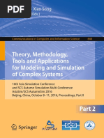 Learning Book - Theory, Methodology, Tools and Applications For Modeling and Simulation of Complex Systems - 2 PDF