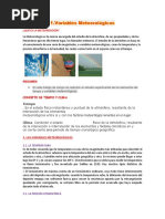 Variable Meteorologico Resumen PDF