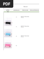 Product Combination Price Cage Product Size/cm Carton Specifications/cm