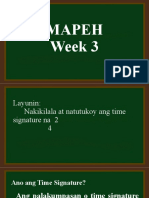 MAPEH Week 3