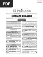 Normas Legales: Umario