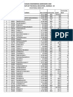 Tamilnadu Engineering Admissions 2020 Directorate of Technical Education, Chennai - 25