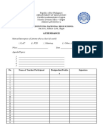 Attendance: Eastern Potia National High School