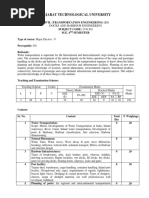 Gujarat Technological University: Civil (Transportation Engineering) (13) SUBJECT CODE: 2741303 M.E. 4 Semester