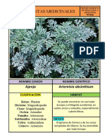 Ficha Técnica Plantas Medicinales