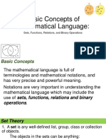 4 Sets, Function, Relation, Binary