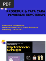 Kemo Prosedur & Cara Pemberian Kemoterapi PDF