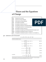 The Fluxes and The Equations of Change: Appendix